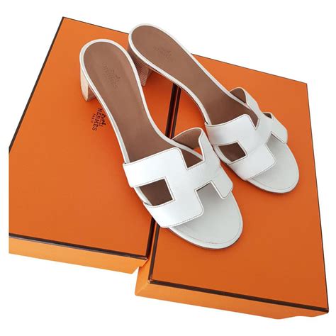 sandale hermes femme blanche|hermes chypre sandals.